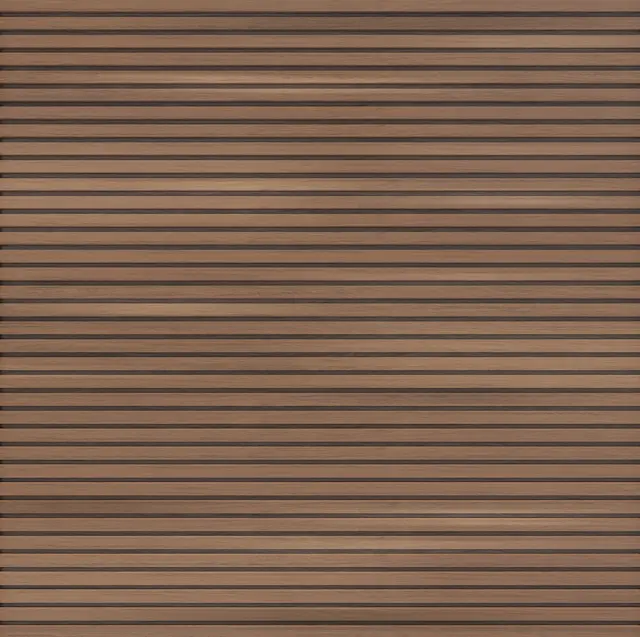 Premium Composiet schutting Teak Rhombus
