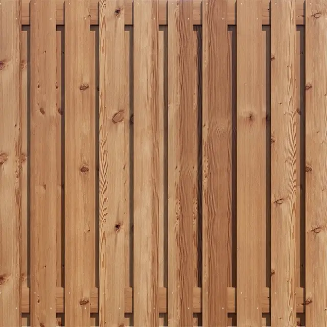 Hout-beton schutting Redwood