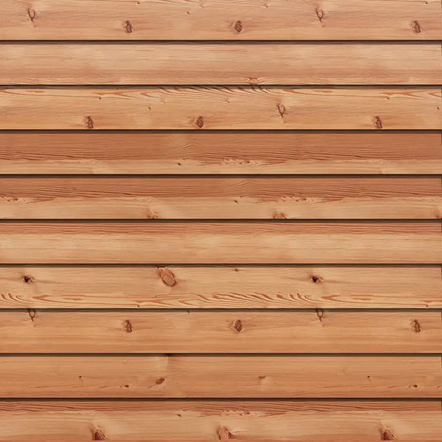 Hout-beton schutting Zweeds Rabat Douglas