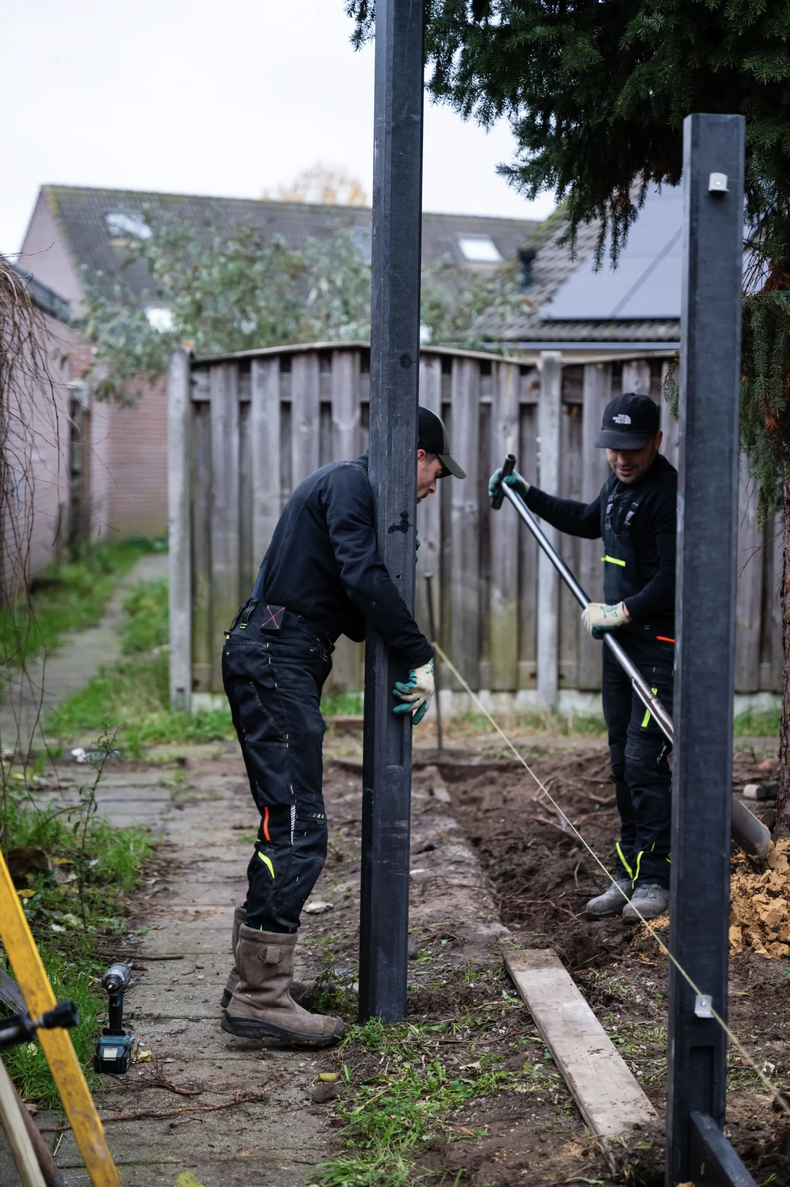 De voordelen van een collectief schuttingproject